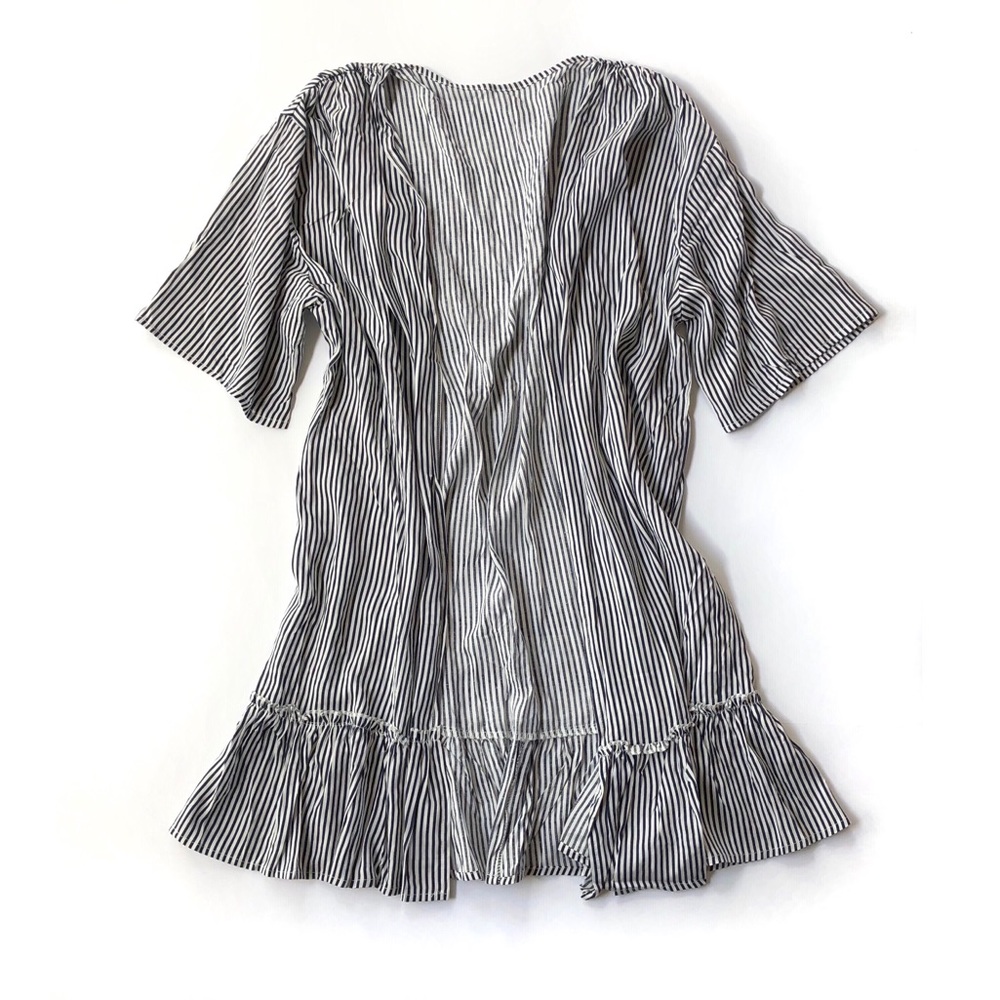 Edolynsa Striped Kimono